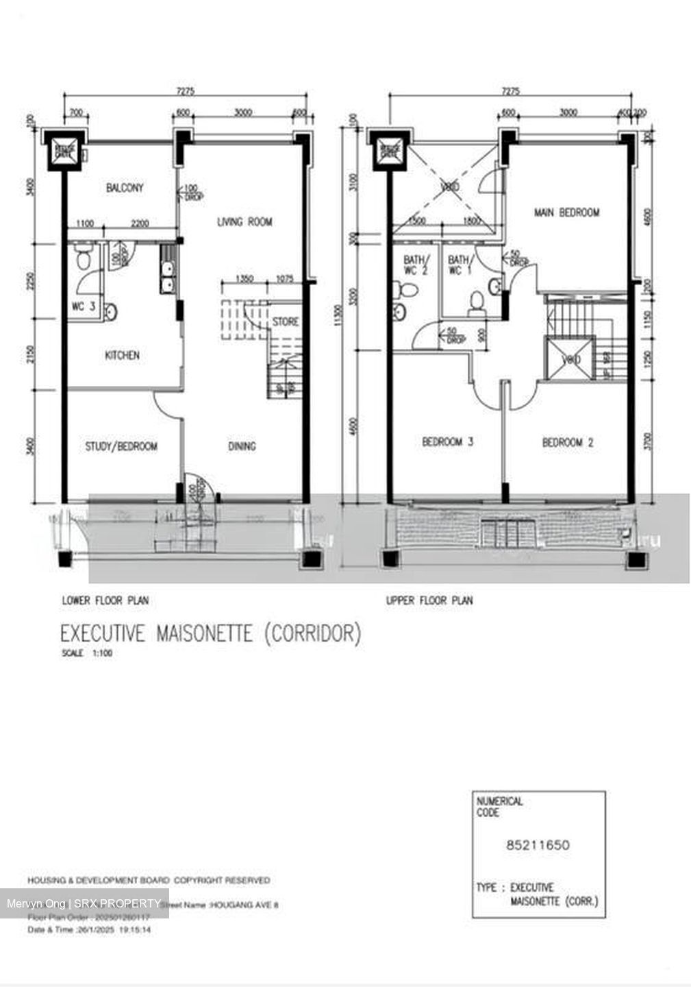Blk 446 Hougang Avenue 8 (Hougang), HDB Executive #530935321